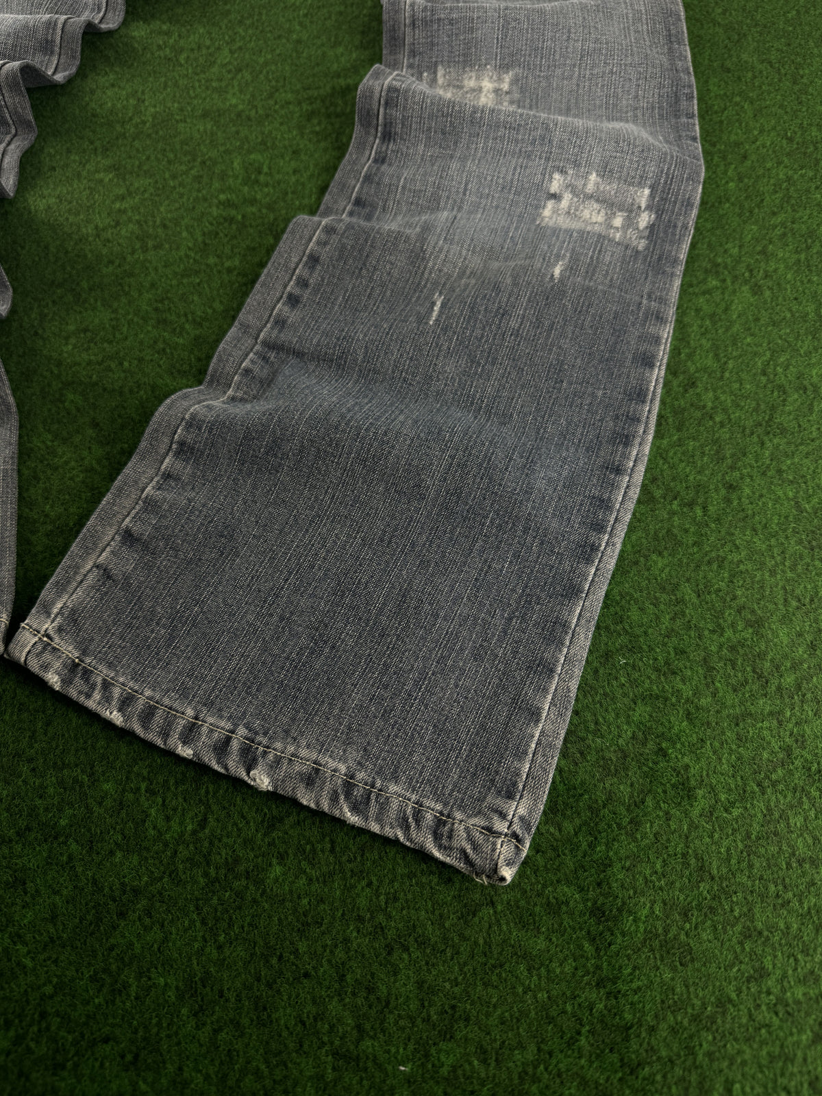 D&G Dolce & Gabbana Distressed Jeans Vintage Grau