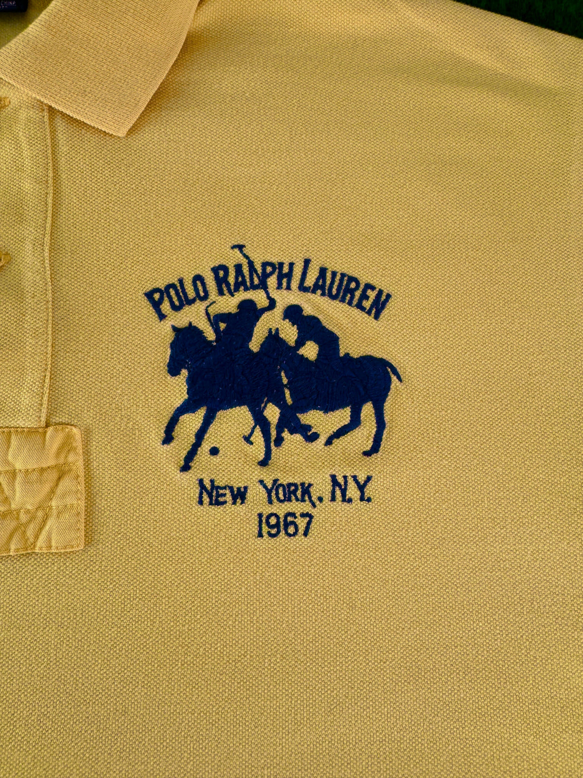 Polo Ralph Lauren Poloshirt Vintage Größe M – Rückansicht
